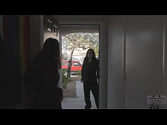 Play MP4 - Sinn Sage And Her Lesbian Lover Ariel X Play With A Big Strap-On Dildo