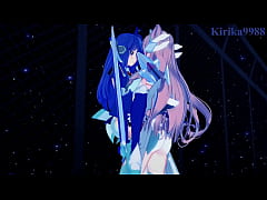 Play MP4 - Tsubasa Kazanari and Kanade Am&omacr; and Maria Cadenzavna Eve intense futanari sex&period; - Symphogear Hentai