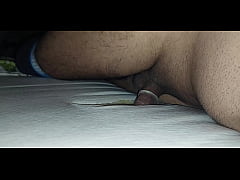 Play MP4 - I fuck with the mattress with a condom and ejaculate sperm in the hole in the mattress