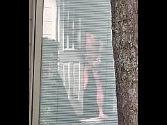 Play MP4 - Watching my neighbor masturbate