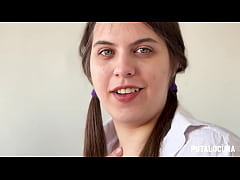 Play MP4 - PutaLocura - Gordita espa&ntilde;ola de gran culo Laura Baby se confiesa follando al Padre Dami&aacute;n