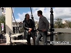 Play MP4 - Sexy hooker with tiny titties mounts a hard dick and rocks it