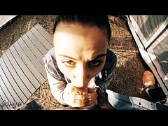 Play MP4 - Cheating tourist have to suck cock for help