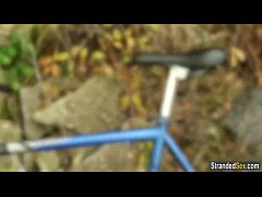 Play MP4 - Anina gets lost while cycling then gets a threesome instead
