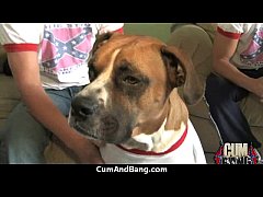 Play MP4 - Crazy Group Interracial Blowjob Wow 15