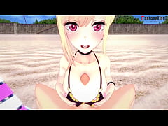 Play MP4 - Marin Kitagawa on the beach hentai POV &vert; My Dress-Up Darling &vert; Short &lpar;full on red&rpar;