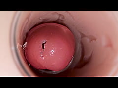 Play MP4 - Camera inside deep pussy captures huge ejaculation of sperm