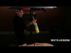 Play MP4 - Shaved pussy bondage masturbation