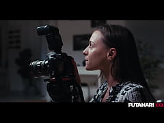 Play MP4 - Cute Blonde Gets Facefucked by Trans Brunette with Massive Futa Cock - Time Freeze Fantasy