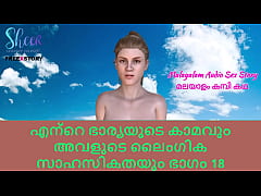 Play MP4 - Malayalam Sex Story - Lust of My wife and her Sex Adventures Part 18