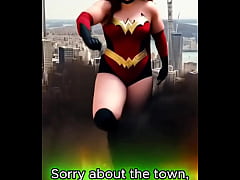 Play MP4 - Struck my fiercest Wonder Woman pose and I think the whole town noticed&mdash;oops&excl;  Who else has had their superh &period;&period;&period;