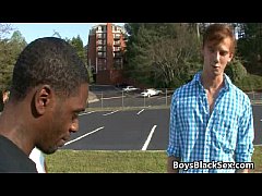 Play MP4 - Black Gay Dude Fuck White Skinny Twink Hard In His Tight Ass 15