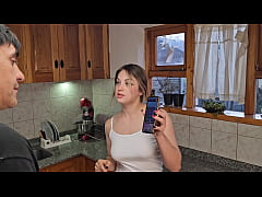 Play MP4 - My stepbrother asks me for a picture to see me naked in her new app&period;