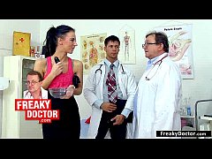 Play full 3GP - Hot brunette Monika went to gynecology office