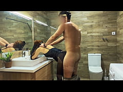 Play MP4 - Hot MyRedFoxGirl is cheating on her husband in the bathroom at party