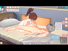 Play MP4 - Taking her home to my bedroom and morning sex - Koikatsu Party