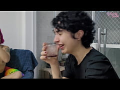 Play MP4 - We were just chilling with our friends until everybody was fucking