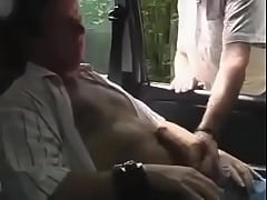Play MP4 - gay cruising in the woods with two rich mature bears