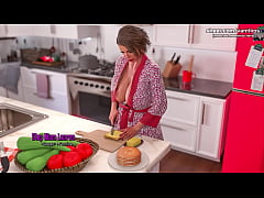 Play MP4 - Big Boobs MILF Step Mom Gives Step Son's Big Cock A Blowjob Under The Kitchen Table&period; They Almost Get Caught By Step Aunt&comma; When He Cums In Her Mouth &vert; Life in Santa County &vert; Taboo Hentai Game &vert; Part &num;2