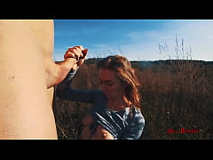 Play MP4 - FITNESS COUPLE BLOWJOB IN NATURE&period; MIA BANDINI