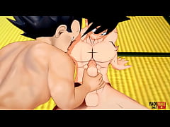 Play MP4 - Dragon Ball Yaoi - Goku & Vegeta hard Sex - Asian Japanese Manga Anime Hentai Gay Porn