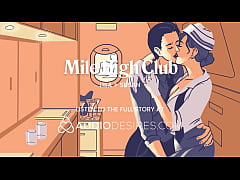 Play MP4 - Dripping wet pussy soaks her seat &vert; Lesbian desperate to cum &vert; Risky public pussy licking with flight attendant