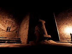 Play MP4 - An ancient runic dildo smashed Lara's skilled ass&period; 3D Hentai