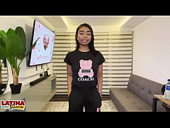 Play MP4 - Carol Tiny - Takes Her First Big White Cock In Her Asshole For Latina Casting