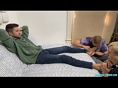 Play MP4 - Ryder Meets Dimitri And Can't Help But Worship Ang Tickle His Feet With Tongue