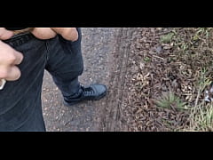 Play MP4 - Fucked for a free ride and left a femboy fucked without condoms on the highway