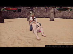 Play MP4 - Felicity VS Rosie &lpar;Naked Fighter 3D&rpar;