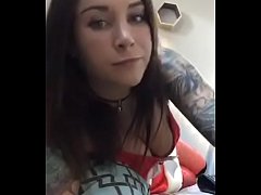 Play MP4 - felicity feline does her hair in bathroom