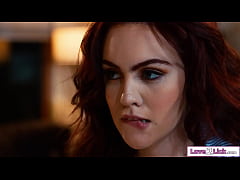 Play MP4 - Stepdaughter masturbates next to her big tits milf stepmom