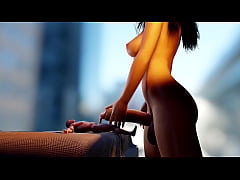 Play MP4 - Giant Futa Dickgirl Masturbates on a Tiny Man