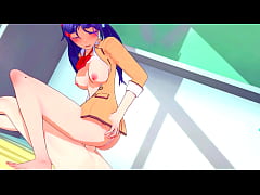 Play MP4 - Student Mita gets pussy creampied in school classroom - MiSide 3d hentai sex