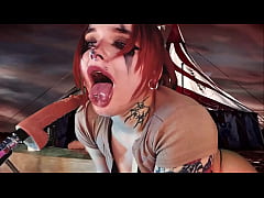 Play MP4 - DEEP AND PASSIONATE THROAT BLOWJOB FROM A REDHEAD COSPLAYER