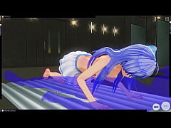 Play MP4 - Blue Hair Girl Love Her Soap Plays - Custom Maid 3D 2