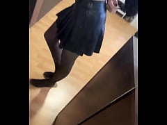 Play MP4 - Good morning What do you think of my outfit&quest;&bull;if you want to see more&comma; go to OF &num;leatherskirt &num;leatherboots &num; &period;&period;&period;
