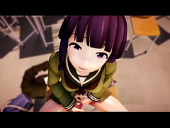 Play MP4 - クラスメイトの北上さんは3000円で透視させてくれるらしい