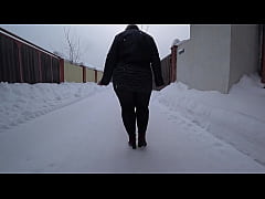 Play MP4 - Big ass under a short dress outdoors on a public snowy street&period; Voyeur watches curvy MILF in pantyhose&period; Amateur fetish&period; PAWG&period;