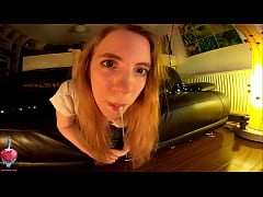 Play MP4 - Christmas Blowjob with Soles in View - Foot Fetish POV