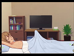 Play MP4 - &lbrack;Hentai Game&rsqb; Daily life of my conuntryside -Espa&ntilde;ol- &lpar;parte 6&rpar; Masaje a la tia y la directora se masturba en su oficina