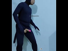 Play MP4 - Zentai human animal Halloween ghost