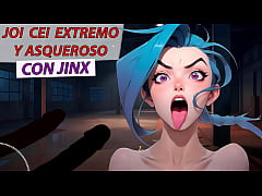 Play MP4 - JOI CEI Extremo y asqueroso con Jinx de League of legends&period; Voz espa&ntilde;ola&period;