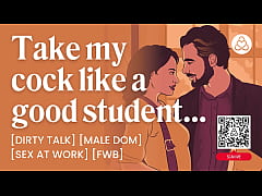 Play MP4 - ASMR Audio Porn&colon; Male Dom Teacher Fucks His Submissive Student At Work &ndash; Erotic Audio for Women