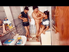 Play MP4 - Uttaran20 - hot sexy desi Teen seduces roommate into threesome fuck