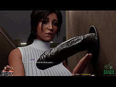 Play MP4 - Croft Adventures ep 3 - Lara Chupou Pau Negro Gigante no Glory Hole