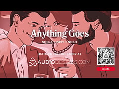 Play MP4 - ASMR Audio Porn&colon; First Time Hotwife Threesome at a Swingers Club with Cuckold Boyfriend &ndash; Erotic Audio Story