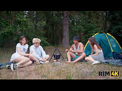 Play MP4 - RIM4K&period; Swap wives&comma; mutual rimming and anal fuck in the forest
