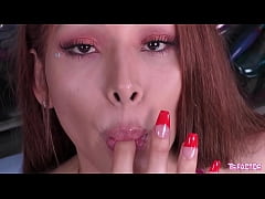 Play MP4 - TSFactor - Sexy Trans Babe Angel Ducati Beats Off and Eats Her Cum